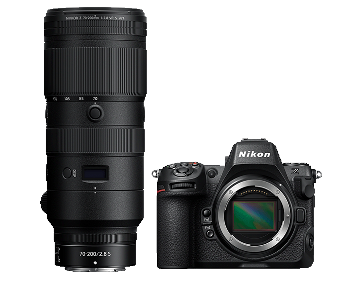 Nikon Z 8 NIKKOR Z 180-600mm f/5.6-6.3 VR Lens Kit | Mirrorless